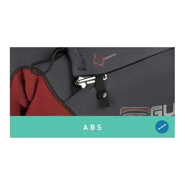 Неопрен мъжки GUL 5/4mm Response FX с цип отпред BKLI 1242 - 4