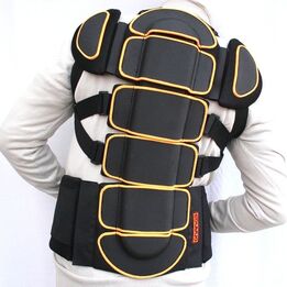 Back protector Orange 3x1 - 1