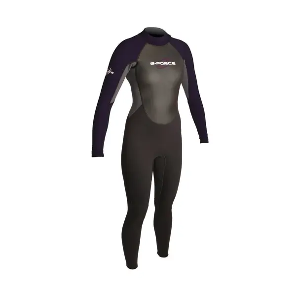 Неопрен дамски GUL 3mm G-Force дълъг лилав 1306 - 1