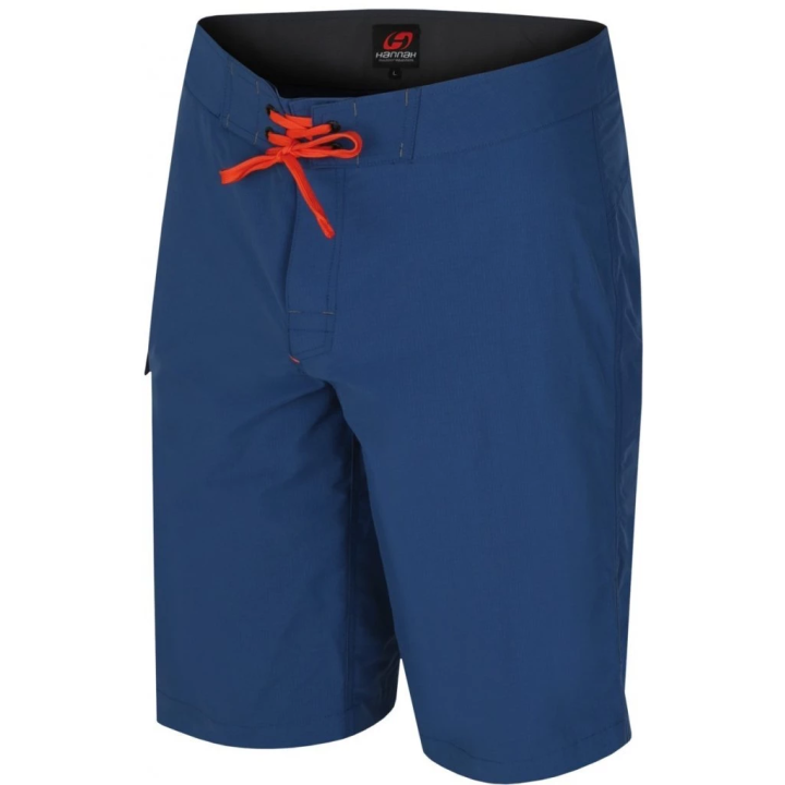 Мъжки борд шорти с UV защита Hannah Vecta Ensign Blue / Orange - 1
