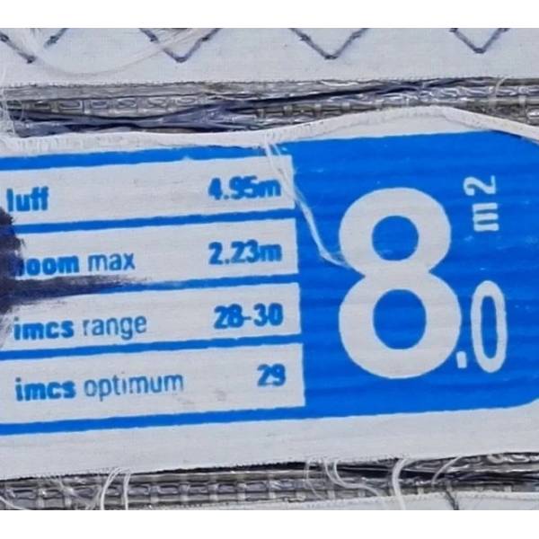 Windsurf sail Tushingham Thunderbird 8.0 1829 - 3