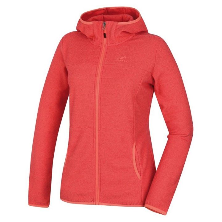 Дамски суитшърт Hannah Bernie Coral stripe - 1