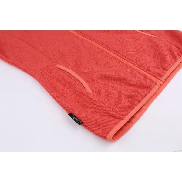 Дамски суитшърт Hannah Bernie Coral stripe - 4