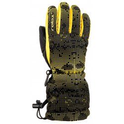 Детски ръкавици Relax Puzzy RR15D черно и жълто