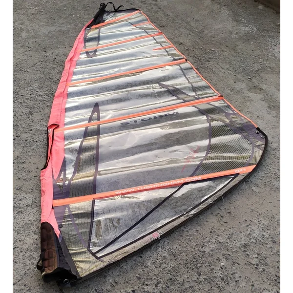Windsurf sail Tushingham Storm 4.5 red - 1
