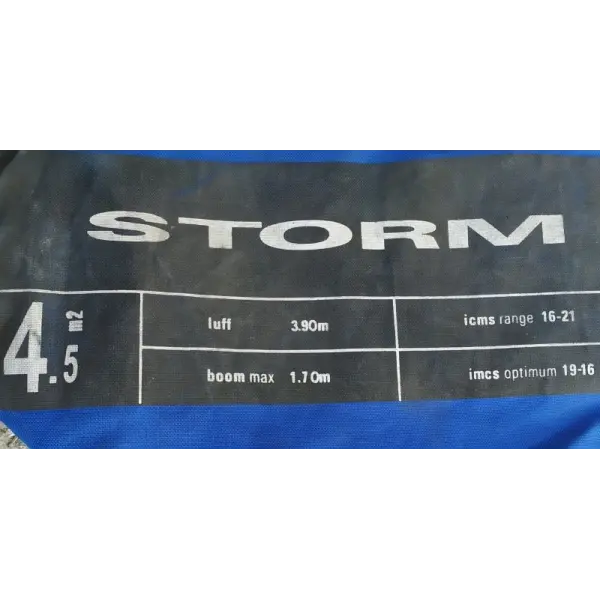 Windsurf sail Tushingham Storm 4.5 red - 3