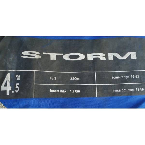 Платно Tushingham Storm 4.5м2 червено - 3