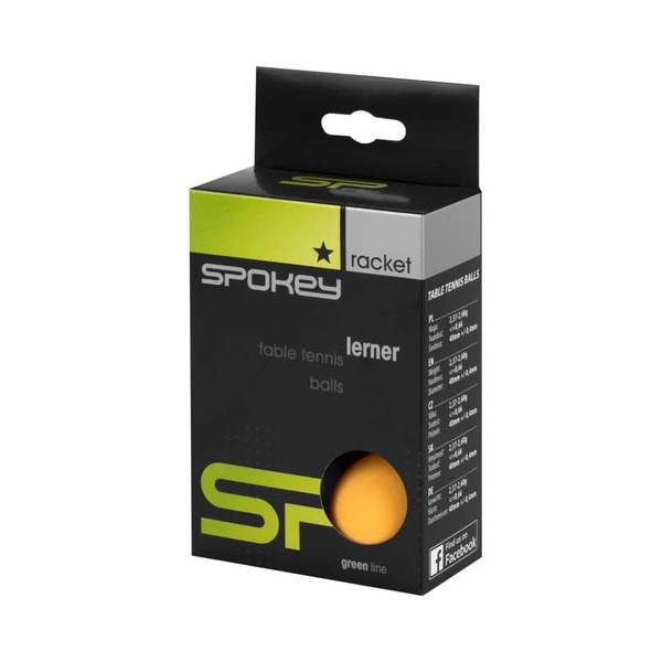Table tennis balls Spokey Lerner orange - 3
