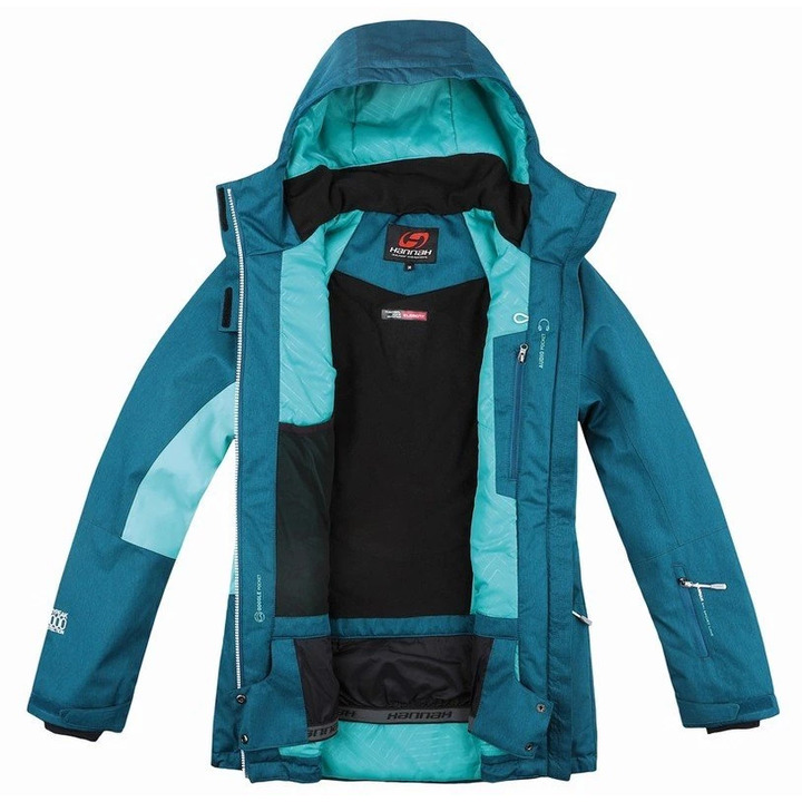 Women's jacket Hannah Rolf deep teal mel - 3