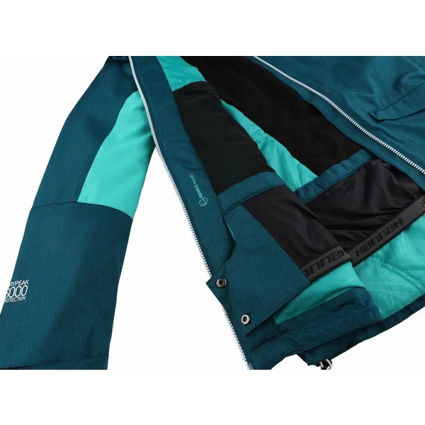 Дамско яке за ски и сноуборд Hannah Rolf deep teal mel - 5