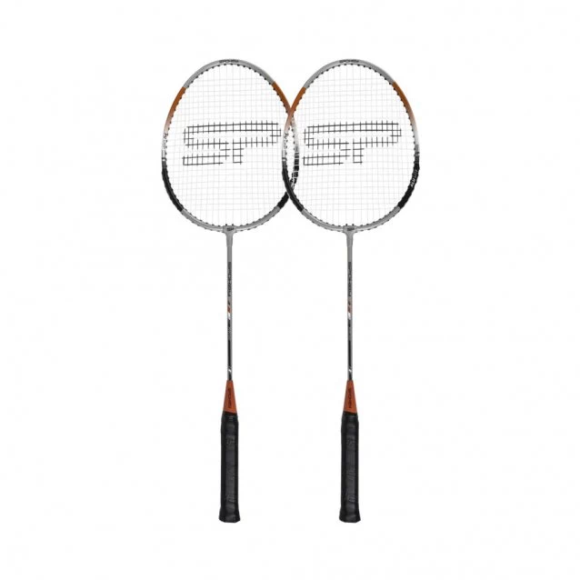 Spokey Badminton Badmintonschläger Schläger Set FIT ONE mit Tasche orange 