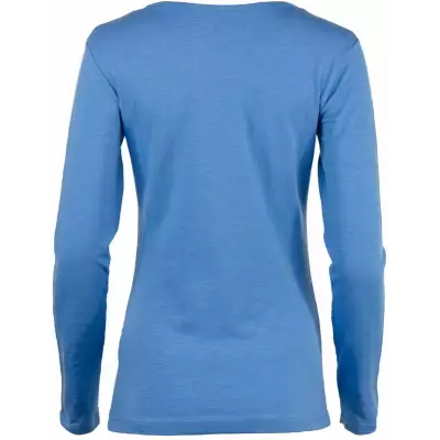 Дамска блуза Alpine Pro Ensla с дълъг ръкав синя - 2
