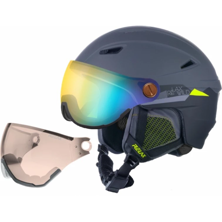 Каска с визьор за ски и сноуборд Relax Stealth RH24Q - 1