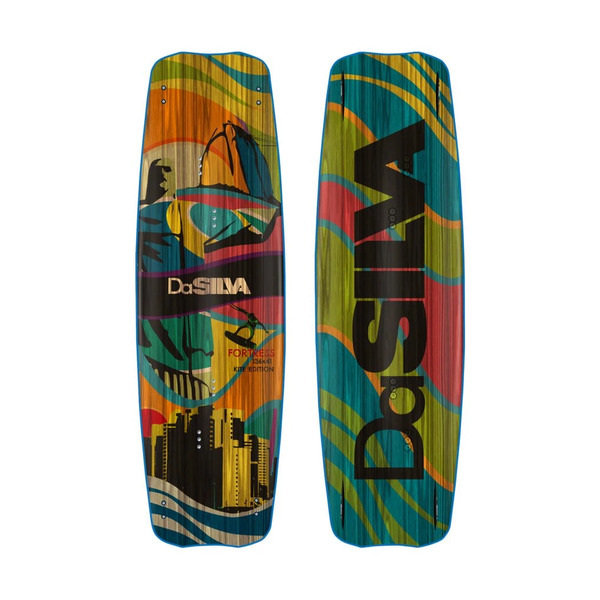 Kiteboard DaSilva Fortress Kite Edition with straps - 2