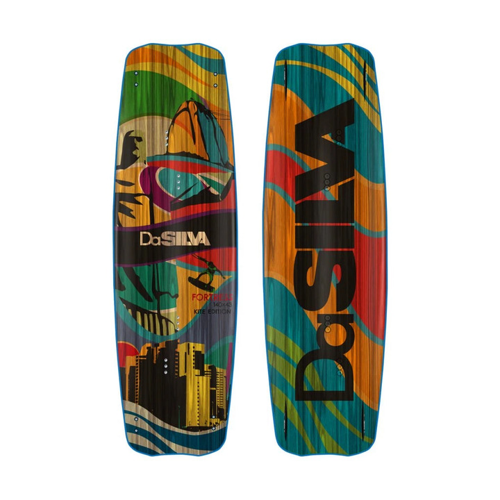 Kiteboard DaSilva Fortress Kite Edition with straps - 4