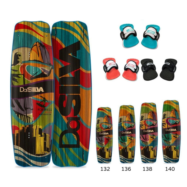 Kiteboard DaSilva Fortress Kite Edition with straps - 1