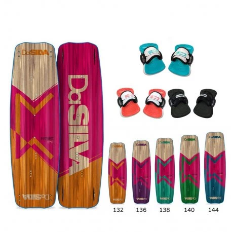 Kite board DaSilva DaMystery - Ladies Edition set with straps - 1