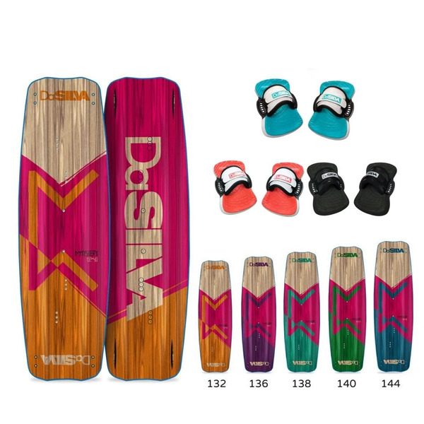 Kite board DaSilva DaMystery - Ladies Edition set with straps - 1