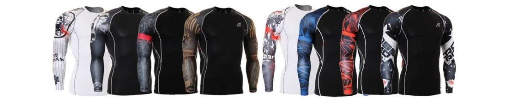 Rashguards, Sunguards,Chillguards with UV protection